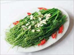 Rau su su xào, luộc