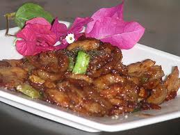 Ba chỉ rang mắm tép